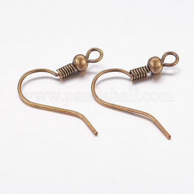 Brass Earring Hooks&nbsp;KK-S075-AB-NF-1