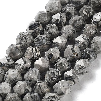 北投石 多面カット 20％OFF北投石 10mm ブレスレット ブラックカラー