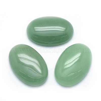 Natural Green Aventurine Cabochons&nbsp;G-P393-H02-1