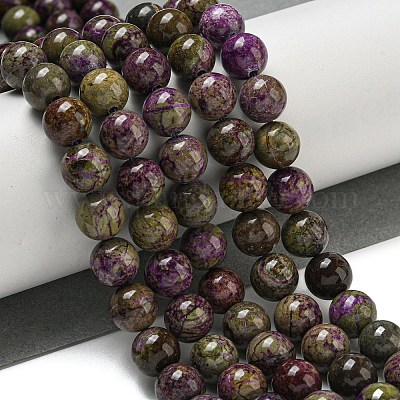 Natural Atlantisite Stichtite Beads Strands&nbsp;G-H034-A02-06-1