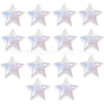 ABS Plastic Beads FIND-BC0003-04-1