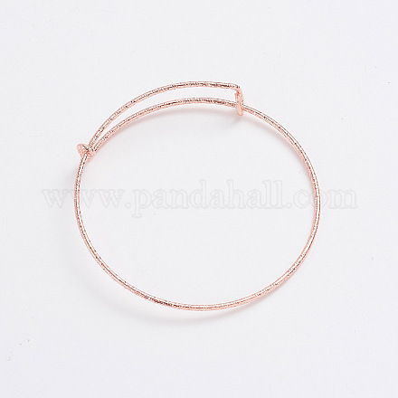Adjustable Iron Bangle Making BJEW-TAC0003-01S-1