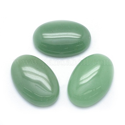 Natural Green Aventurine Cabochons&nbsp;G-P393-H02-1