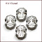 K9 Glass, Imitation Austrian Crystal Beads, Grade AAA, Faceted, Octagon, Clear, 6x4mm, Hole: 0.7~0.9mm