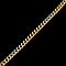 Unwelded Iron Curb Chains, with Spool, Golden, 2.7x2x0.6mm, about 328.08 Feet(100m)/roll