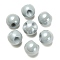 Opaque Acrylic Beads, Round Ball Bead, Suzumaru Beads, Top Drilled, Aqua, 19x19x19mm, Hole: 3mm