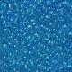 ガラスシードビーズ  トランスペアレント  ラウンド  空色  6/0  4mm  穴：1.5mm  約4500ビーズ/ポンド&nbsp;SEED-A004-4mm-3-2