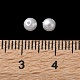 プラスチックパール調ビーズ  ラウンド  ミックスカラー  8x7.5mm  穴：1.2mm&nbsp;FIND-M059-01C-M-4