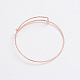 Adjustable Iron Bangle Making&nbsp;BJEW-TAC0003-01S-1