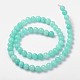 Natural & Dyed White Jade Beads Strands&nbsp;X-GSR6mmC055-4