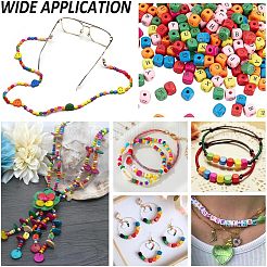 300Pcs Natural Wood Beads&nbsp;WOOD-OC0001-91