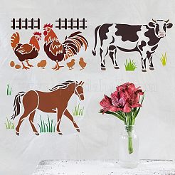 Plastic Reusable Drawing Painting Stencils Templates Sets&nbsp;DIY-WH0172-485