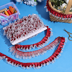 1Pc Polyester Ruffled Trimming&nbsp;DIY-ME0003-35A