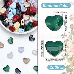 200Pcs Acrylic Beads&nbsp;SACR-SP0001-39