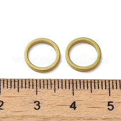 Brass Linking Rings&nbsp;KK-K357-05F-G