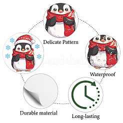 8Pcs Plastic Waterproof Self-Adhesive Picture Stickers&nbsp;DIY-WH0428-169