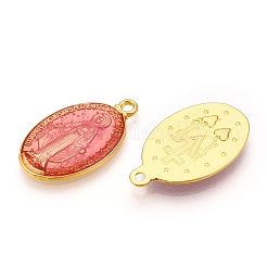 Brass Enamel Pendants&nbsp;KK-S345-180E