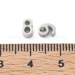 304 Stainless Steel Slide Charms&nbsp;STAS-B140-07P