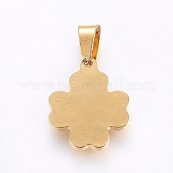 304 Stainless Steel Pendants&nbsp;STAS-H458-33G