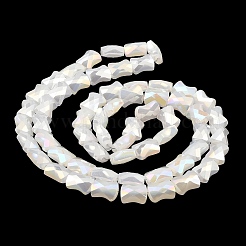 AB Color Plate Glass Beads Strands&nbsp;EGLA-P051-06A-C02