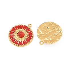 304 Stainless Steel Enamel Pendants&nbsp;SA-CBADC81-16G-01