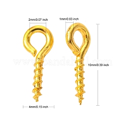 Iron Screw Eye Pin Peg Bails&nbsp;E562Y-G