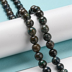 Natural Chrysocolla Beads Strands&nbsp;G-A219-A04-02