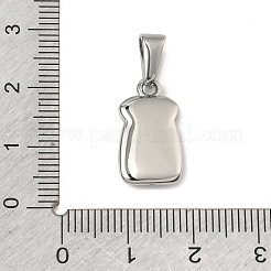 304 Stainless Steel Rhinestone Pendants&nbsp;STAS-A140-03P
