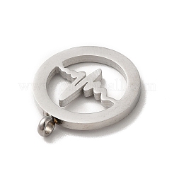 Non-Tarnish 304 Stainless Steel Pendants&nbsp;STAS-M311-08P