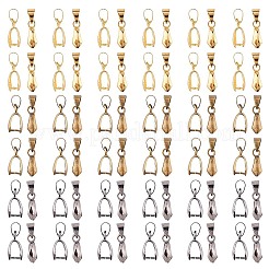 真鍮製アイスピックピンチベイル 120色3個  ミックスカラー  20x7mm  40個/カラー&nbsp;FIND-SC0002-99