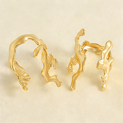 304 Stainless Steel Open Cuff Rings&nbsp;ID3951-2