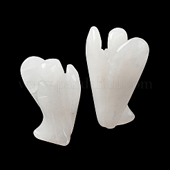 Natural White Jade Carved Angle Figurines&nbsp;GG-CBA9C2C-A36