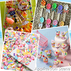 8 Bags PVC Cabochons&nbsp;MRMJ-SC0001-43