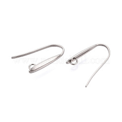 Tarnish Resistant 304 Stainless Steel Earring Hooks&nbsp;X-STAS-K182-24P