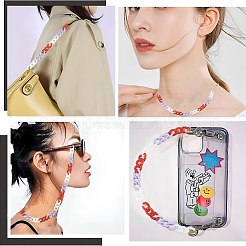 120Pcs 6 Colors Opaque Acrylic Linking Rings&nbsp;OACR-FS0002-77