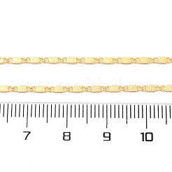 真鍮リンクチェーンネックレス  304ステンレススチール製カニカン付き  ラックめっき  鉛フリー＆カドミウムフリー  長持ちメッキ  18KGP本金メッキ  17.87インチ（45.4cm）&nbsp;NJEW-D302-11G