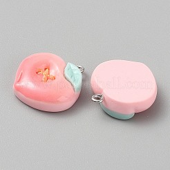 Opaque Resin Pendants&nbsp;CRES-CJC0011-004H-P