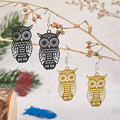 40Pcs 10 Colors Spray Painted 430 & 201 Stainless Steel Filigree Pendants&nbsp;STAS-TA0001-98