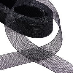 メッシュリボン  プラスチックネットスレッドコード  ブラック  30mm  25ヤード/バンドルに関する&nbsp;PH-PNT-Q008-30mm-11