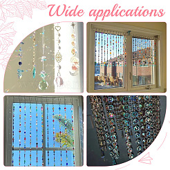 80Pcs Glass Sew on Rhinestones&nbsp;GLAA-ME0001-15B