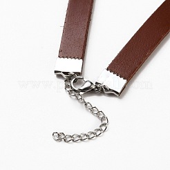 Cowhide Leather Cord Bracelet Making&nbsp;AJEW-JB00789