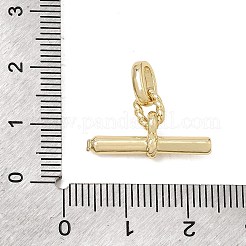 Brass Pendants&nbsp;KK-CBA3C32-15G