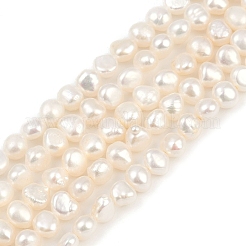 Natural Cultured Freshwater Pearl Beads Strands&nbsp;PEAR-P064-19D-13A