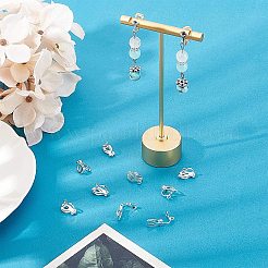 Brass Clip-on Earring Findings&nbsp;KK-PH0026-19S