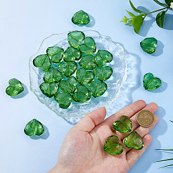 30Pcs Transparent Acrylic Beads&nbsp;MACR-DC0001-18