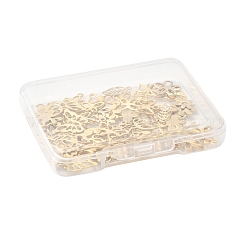 60Pcs 10 Styles 304 & 201 Stainless Steel Charms&nbsp;STAS-FS0001-93