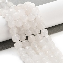 Natural White Jade Beads Strands&nbsp;G-H028-A09-17