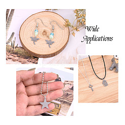 304 Stainless Steel Pendants&nbsp;STAS-TA0002-12P