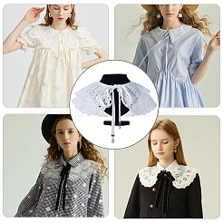 1Pc Detachable Polyester Lace Collars&nbsp;AJEW-GF0007-65