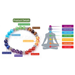 Gemstone Stretch Bracelets&nbsp;X-BJEW-P179-01
